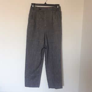 Vintage high-waisted dress pants